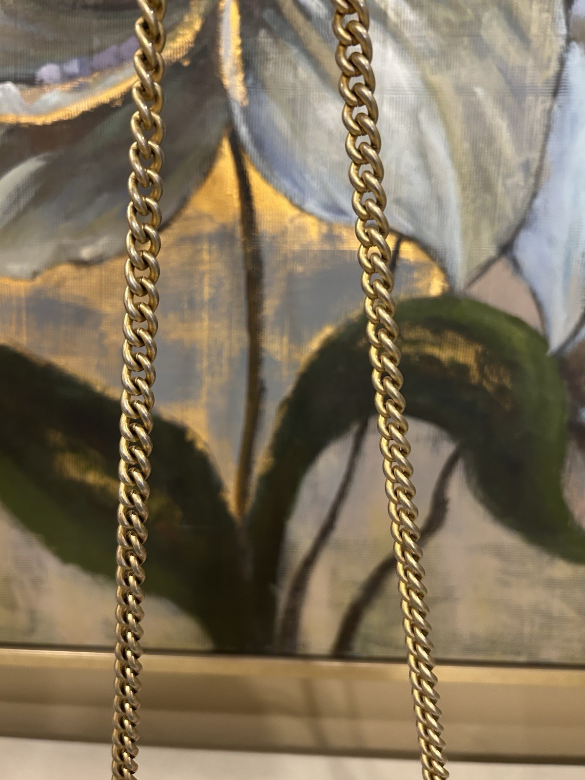 Chanel Python Chevron Flap Bag