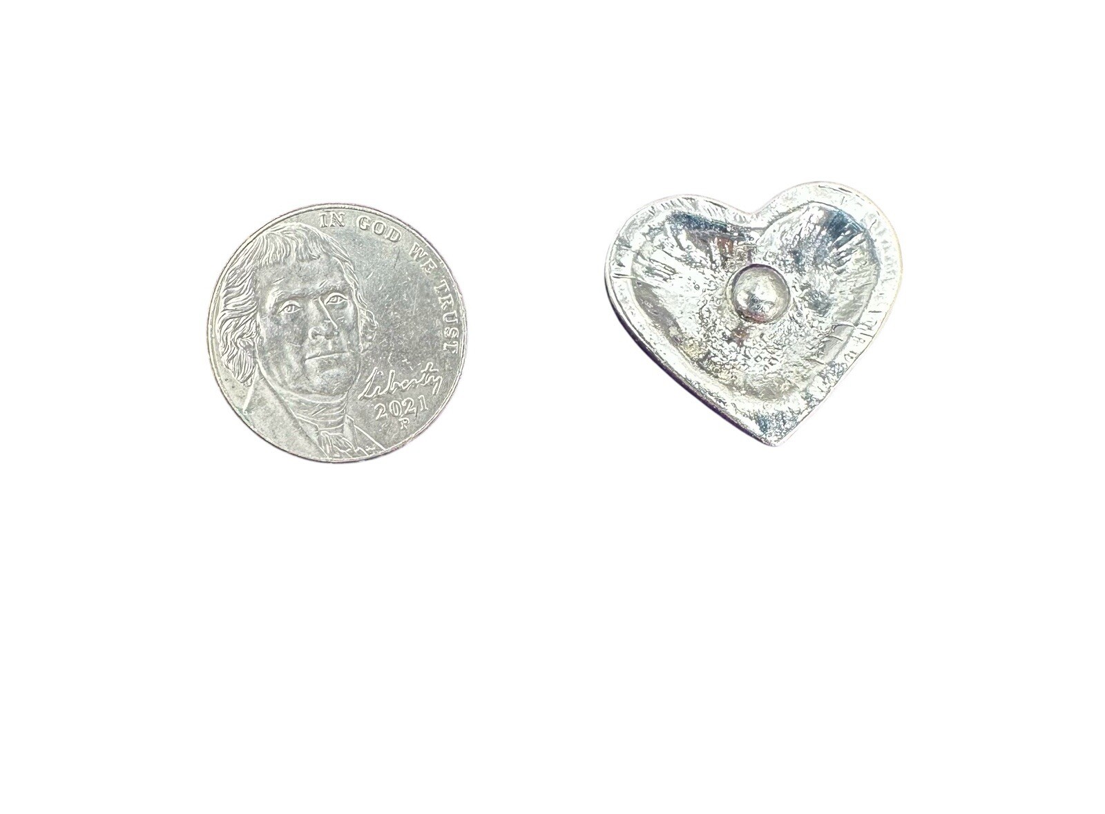 Mermaid Coin Purse Credit Card Holder Hot Pink Sparkling Heart 18mm Ginger Snap