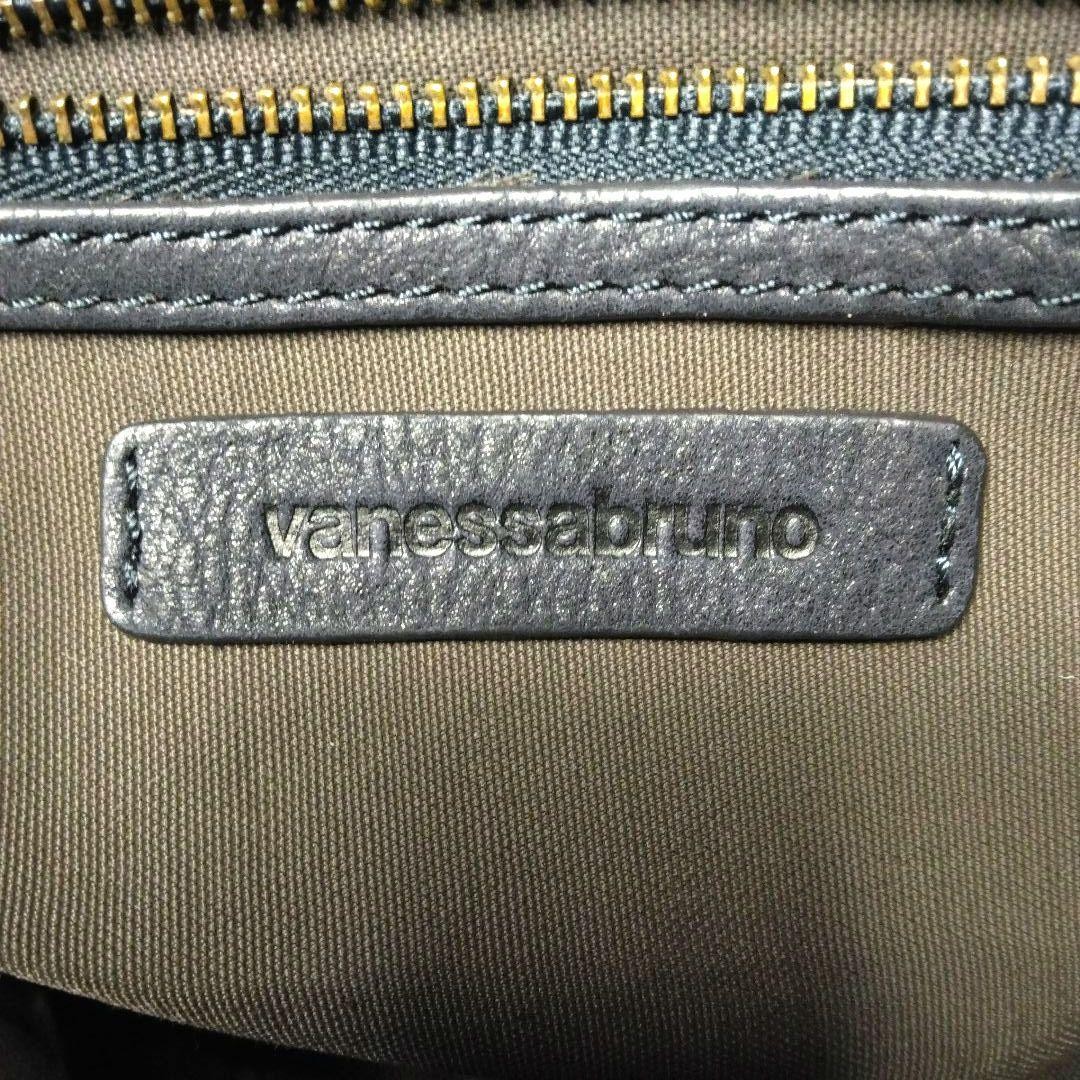 Vanessa Bruno Shoulder Crossbody Bag Purse Leather in Black USED Good Condition