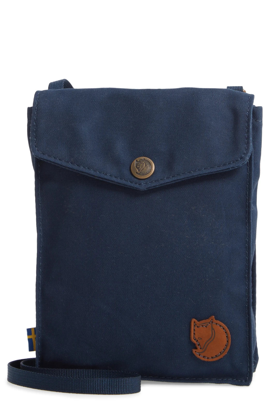 Fjallraven L110208 Storm Blue Water-Repellent Pocket Shoulder Bag