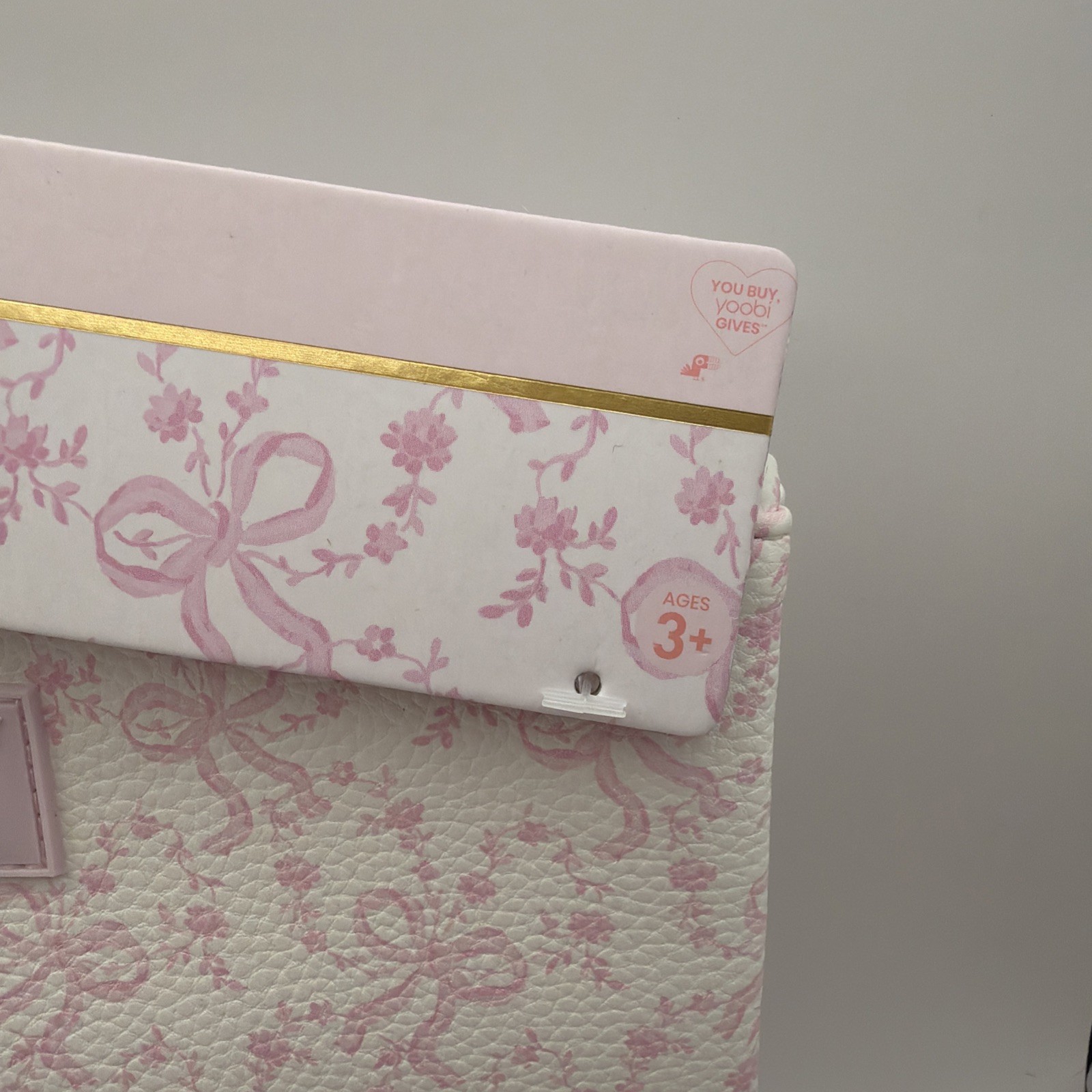 LoveShackFancy x Yoobi Pink Bow Ribbon Accessory Pouch Wristlet Target Viral!