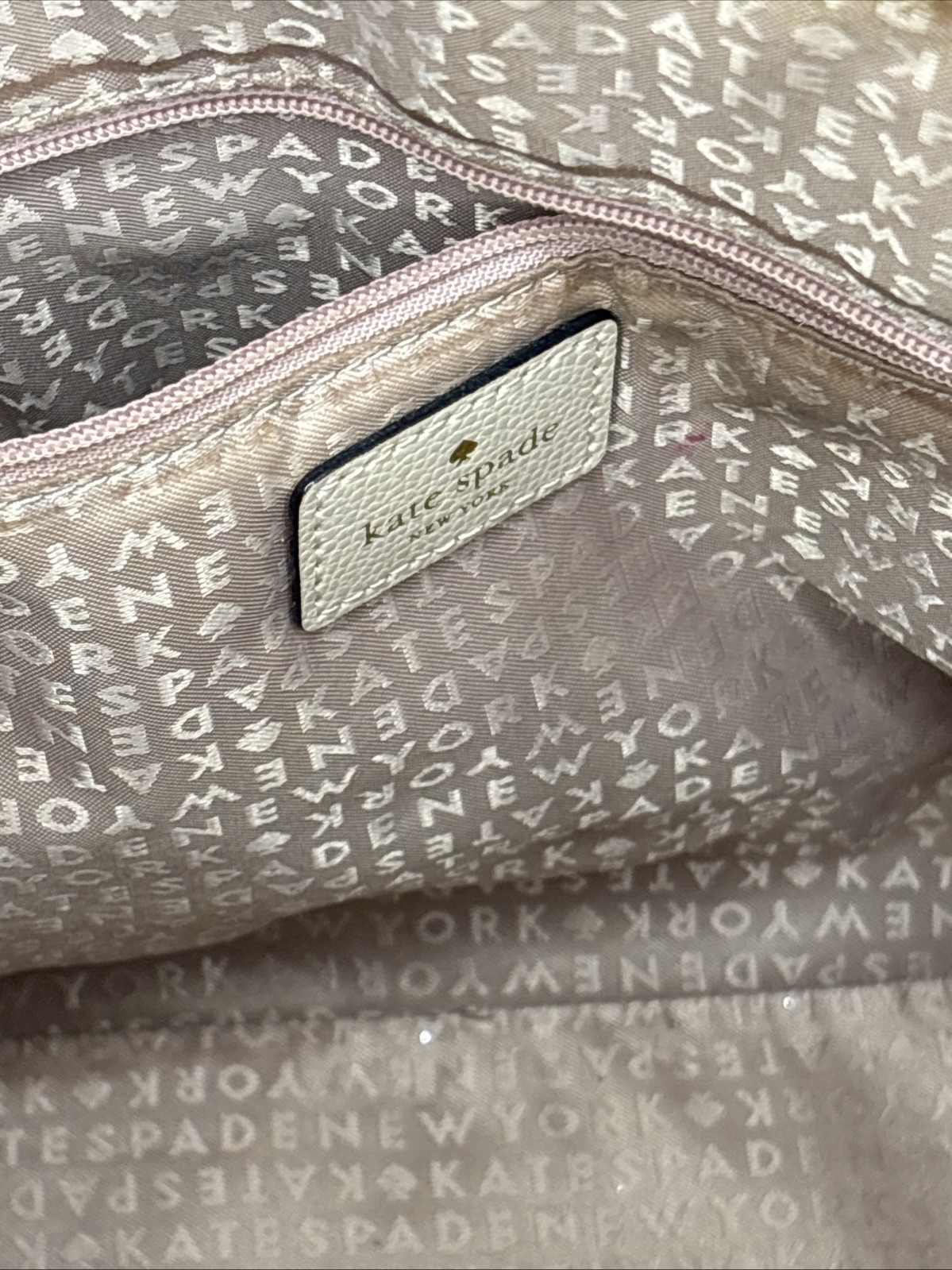 KATE SPADE ROSE CLOUD PINK DOME SATCHEL ( W 11.50 In X H 9.7 In X D 5 In )