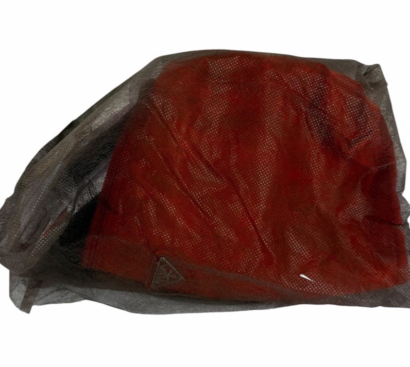 PRADA Nylon Pouch Red Triangle Logo Accessory Case