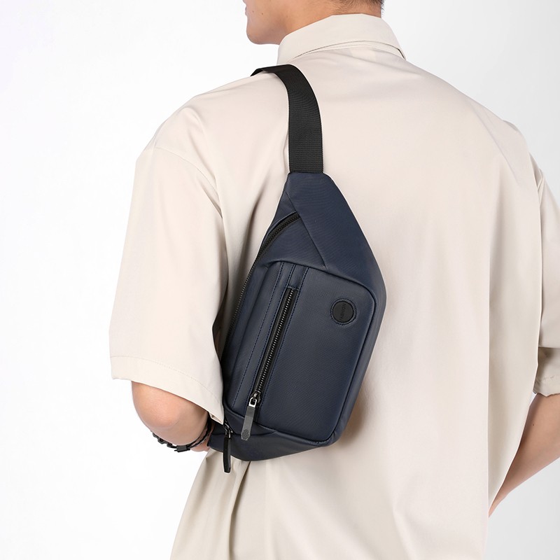 Men Fanny Pack Crossbody Waist Bag Pockets Waist Packs for Travelling Hiking US