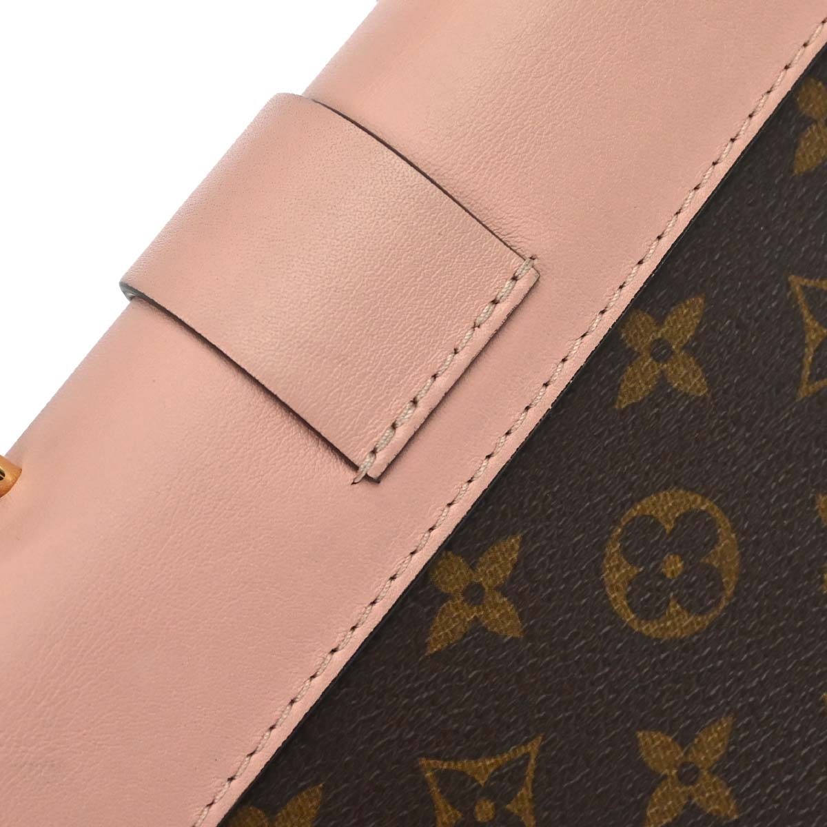 Best07/ LOUIS VUITTON MONOGRAM LOCKY BB 2WAY HANDBAG M44080 RQ04665