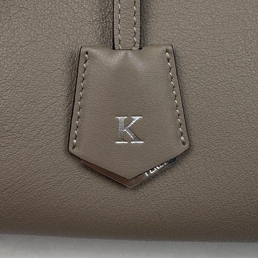Fendi 2WAY Leather Beige Shoulder Bag 8BL124 #BS3285