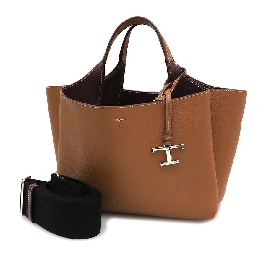 Tod’s Mini Leather Brown Shoulder Bag #SAB15491