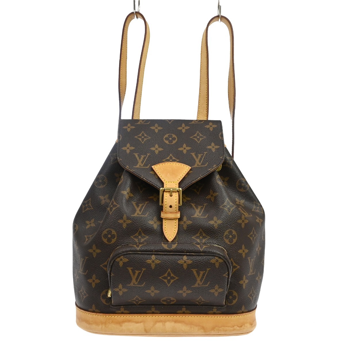 Best06 LOUIS VUITTON MONTSOURIS MM BACKPACK BAG MONOGRAM M51136 SP0066 BQ01271