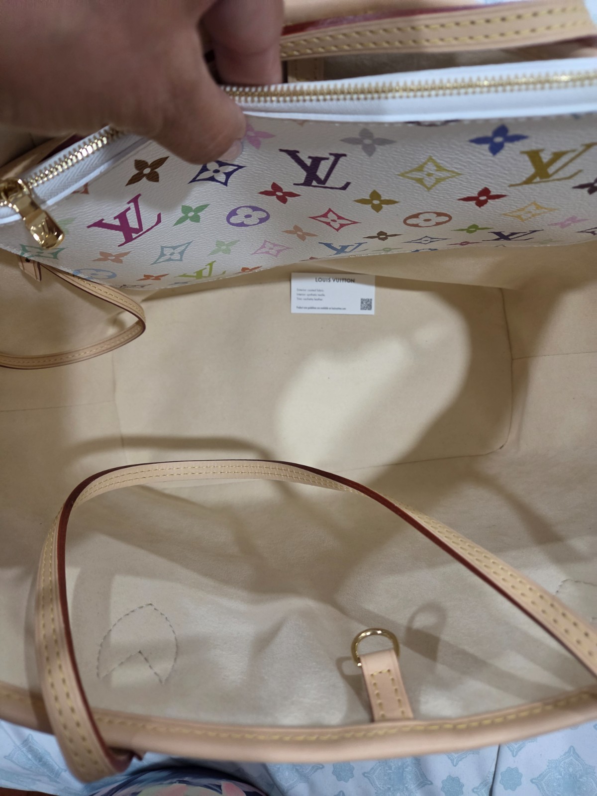 LOUIS VUITTON Takashi Murakami Neverfull Tote MM