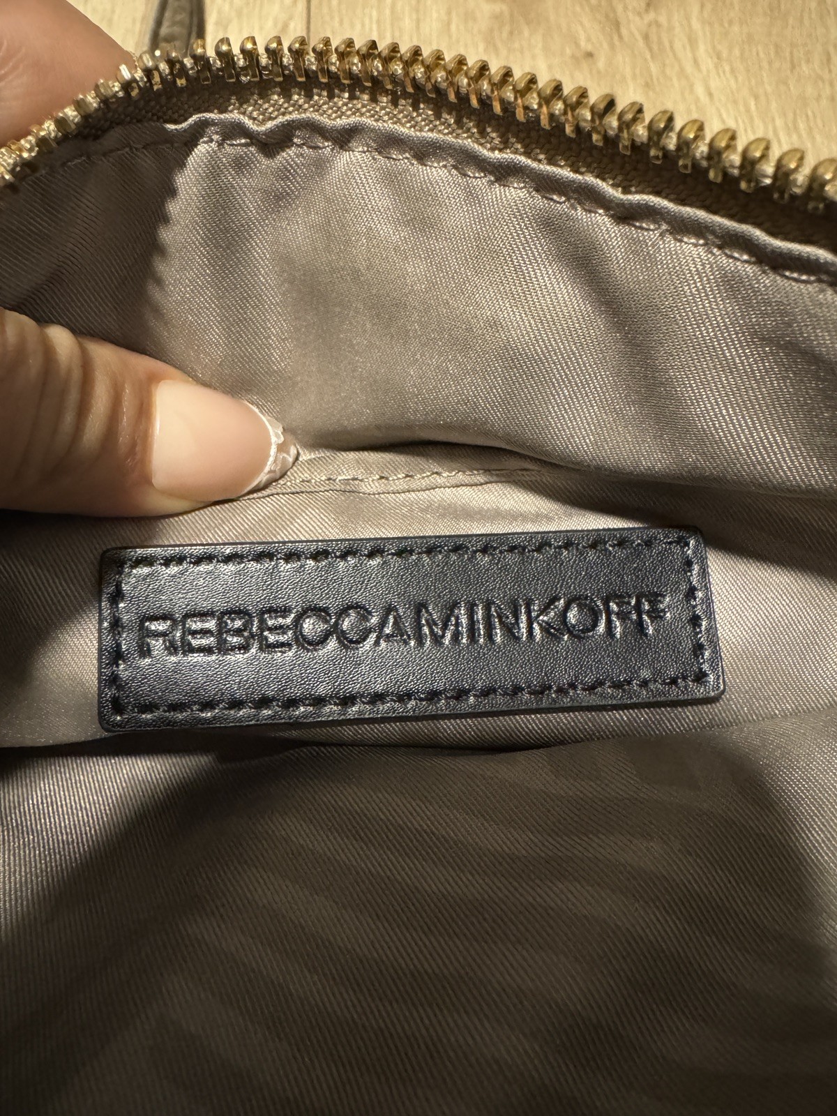 Rebecca Minkoff mini MAC Crossbody Tan Suede