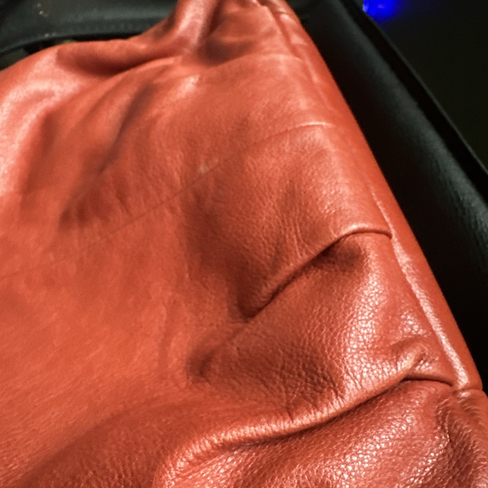 Coach Madison Leather Shoulder Bag – Red – Gold Hardware