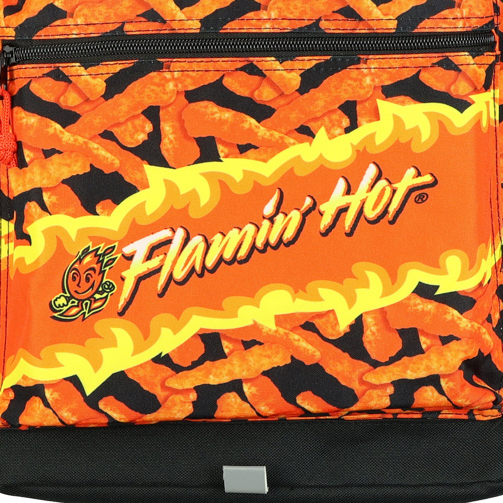 Flamin’ Hot Cheetos Backpack Multipurpose Tote Bag with Adjustable Straps 18″