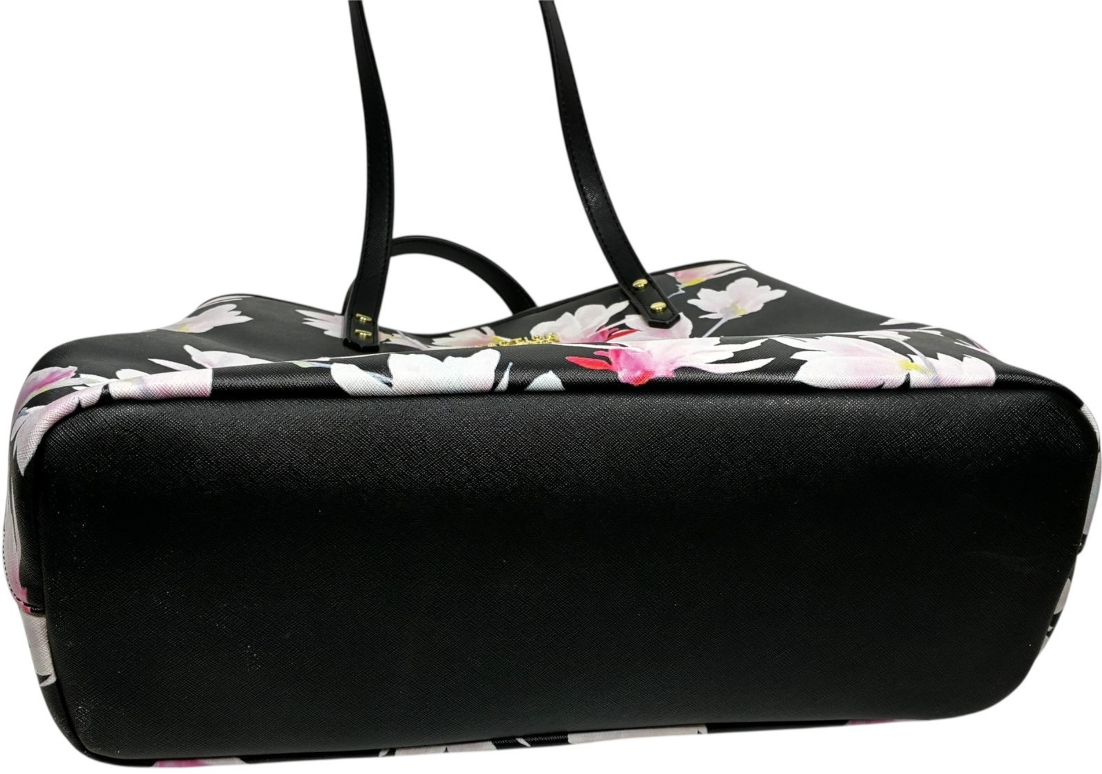 Reaction Kenneth Cole Tulip Tree Floral PVC Tote Bag 15 x 11 x 6.5 inch