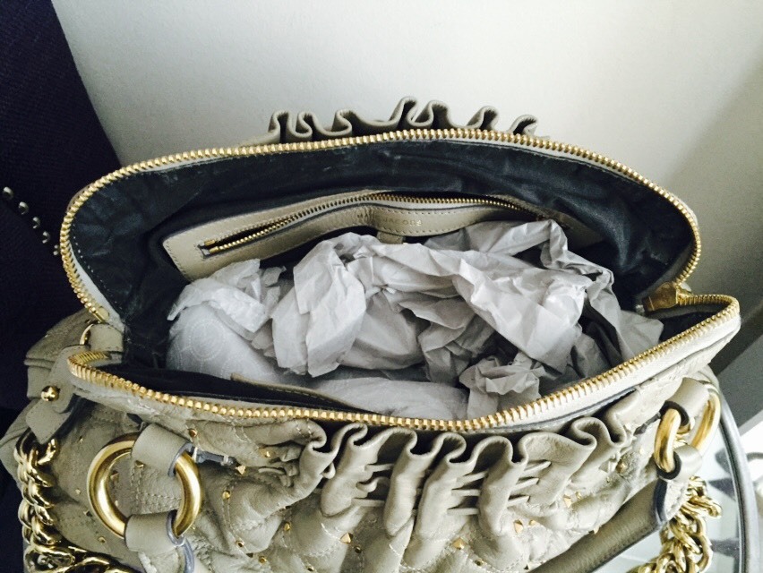 Marc Jacobs Stardust Cecilia Studded Satchel