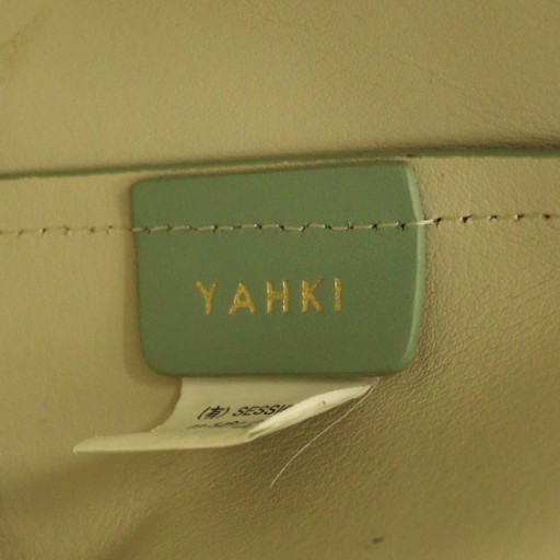 YAHKI Shoulder Bag Mint Green AB Vintage Ladies 87cm Strap 24cm x 31.5cm