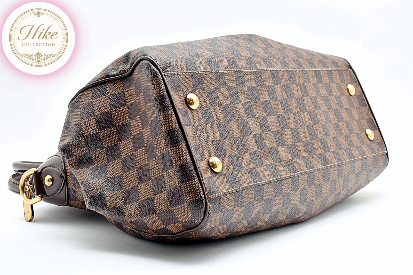 Louis Vuitton Trevi GM Damier Ebene Brown LV Handbag N51998 Ladies Authentic