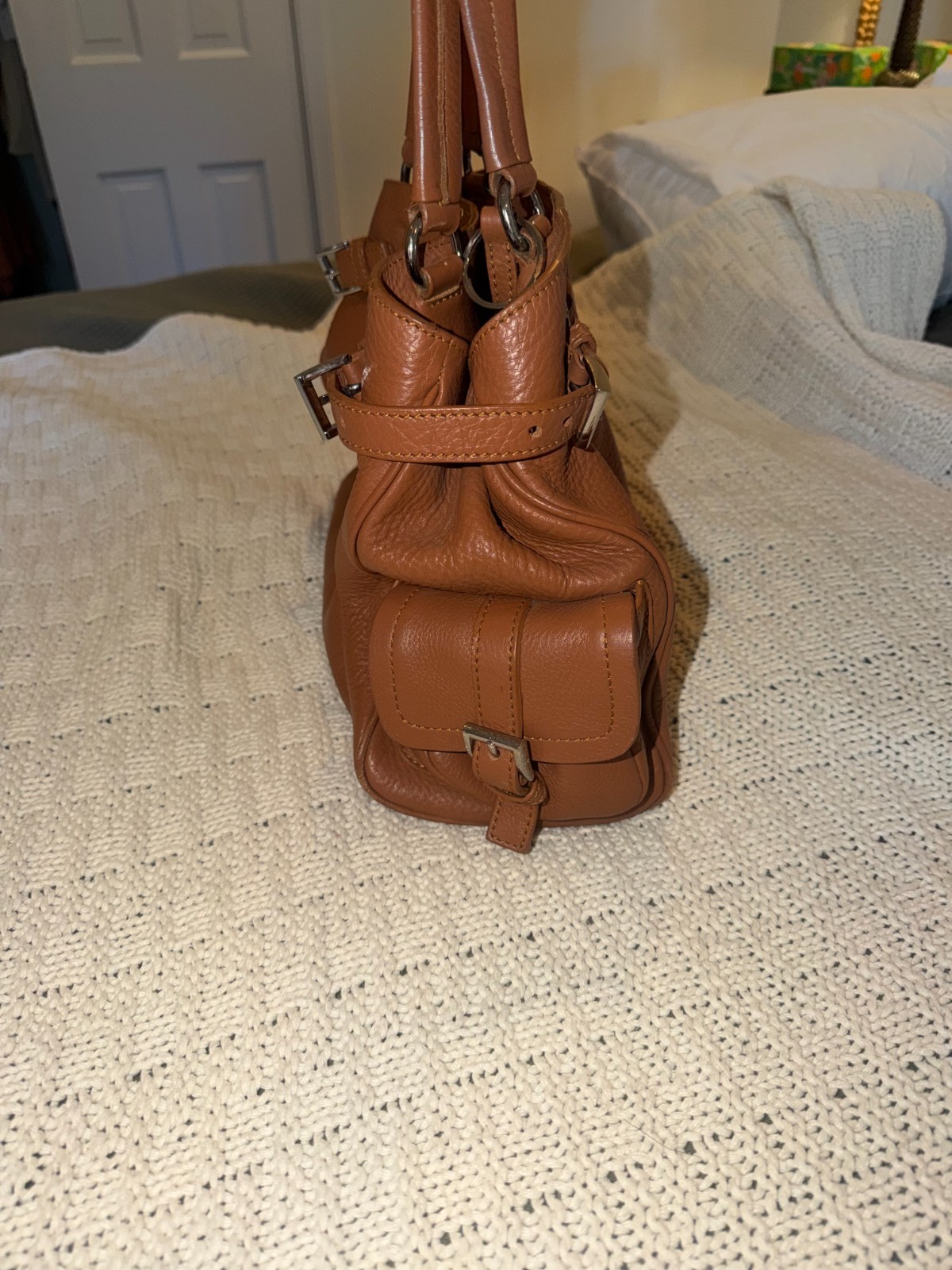 Authentic Prada Vitello Daino Leather Tote Bag (c. ’09 – ’11) w/Auth Card
