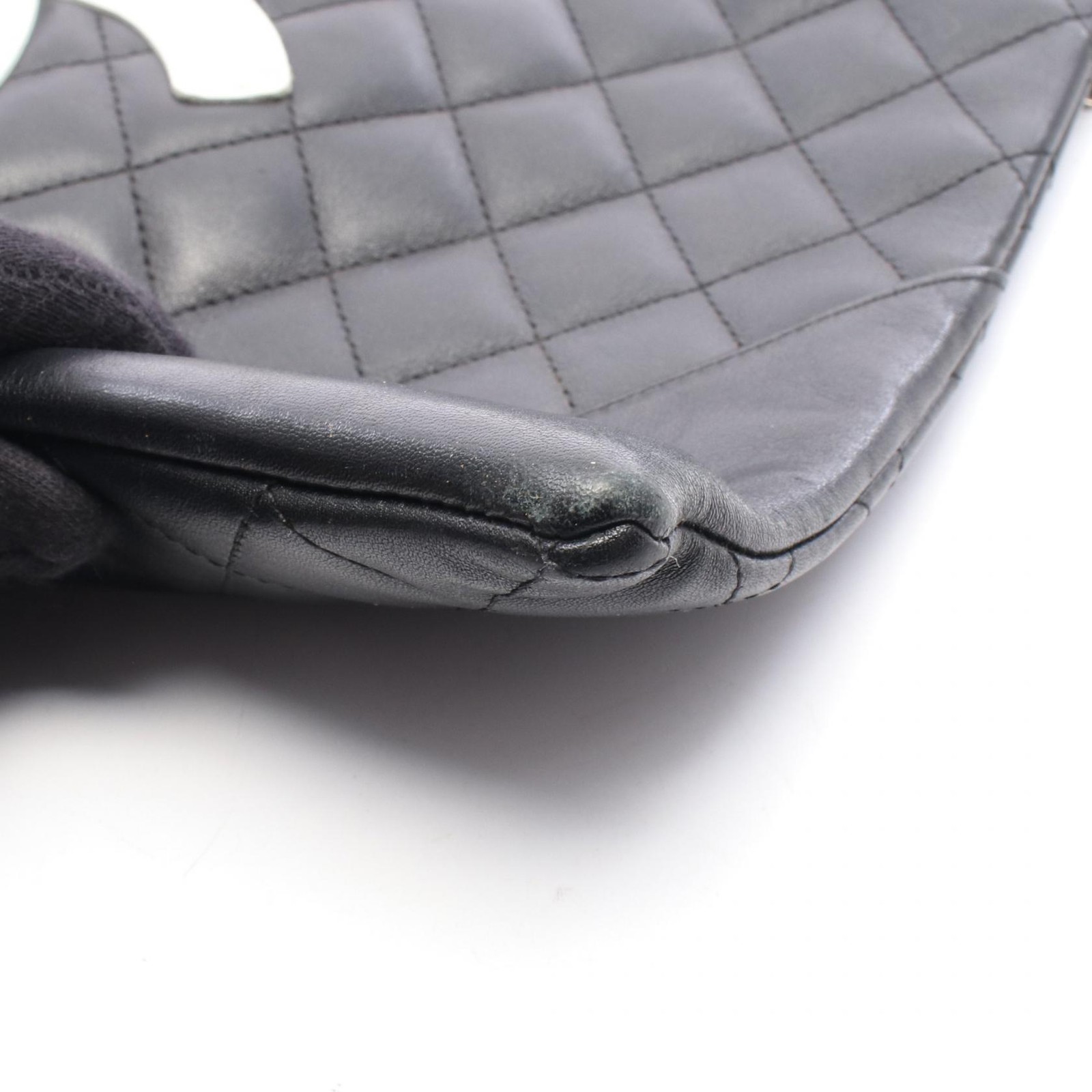 Chanel Cambon Line Shoulder Bag Leather Series r0_0724