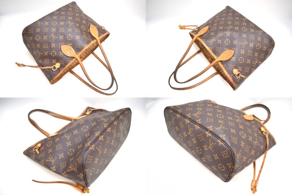 Auth Louis Vuitton Neverfull PM Tote Bag Monogram Canvas M40155 LV 54130