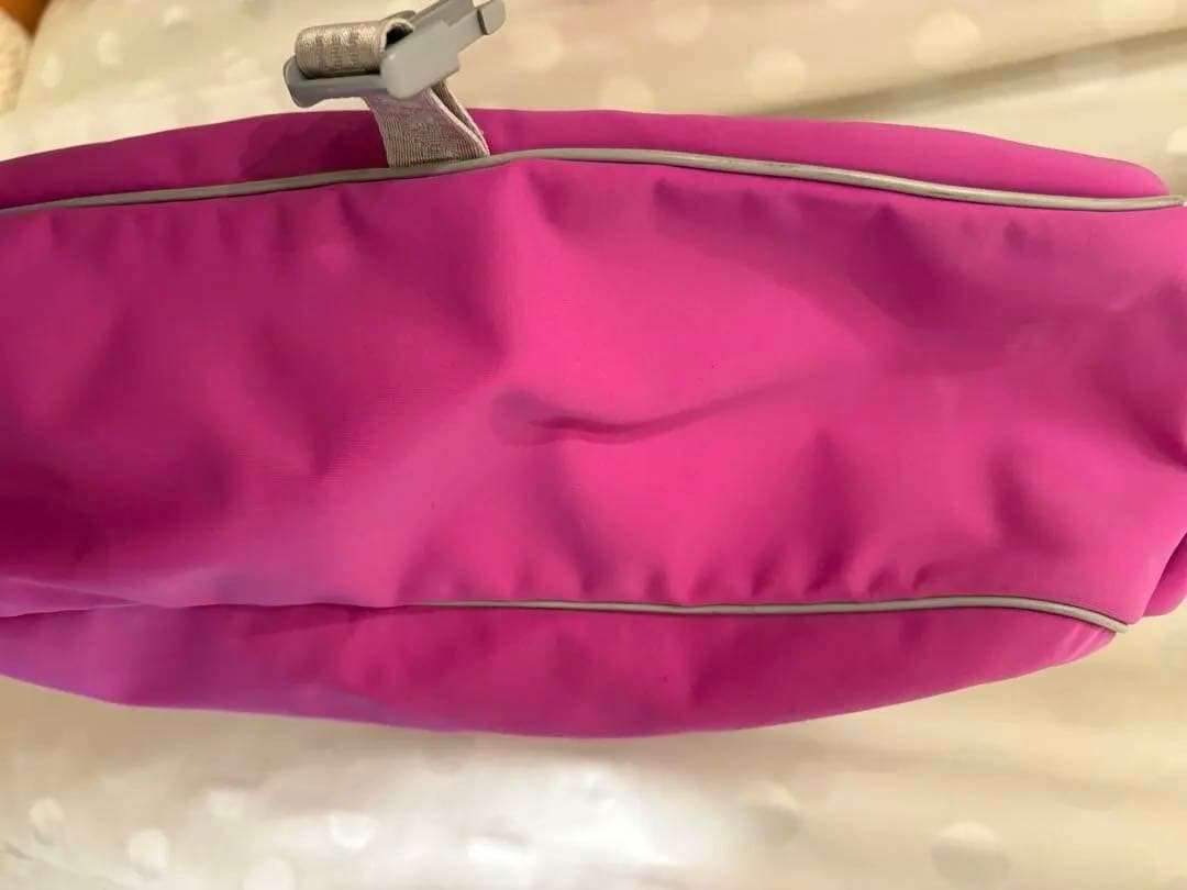Auth CHANEL Bag Nylon Pink Quilted Shoulder Unisex Crossbody 44x26x11.5 cm F/S
