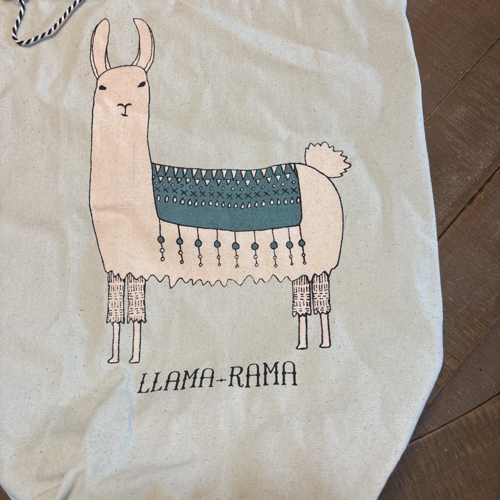 DANICA STUDIO TOTE BAG ‘LLAMAMRAMA’ 16″ X 13″ 100% COTTON NEW
