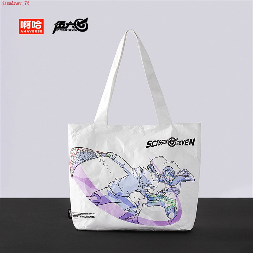 Anime Killer Seven Official Canvas Foldable Shopping Bag Tote Bag Shoulder Bag