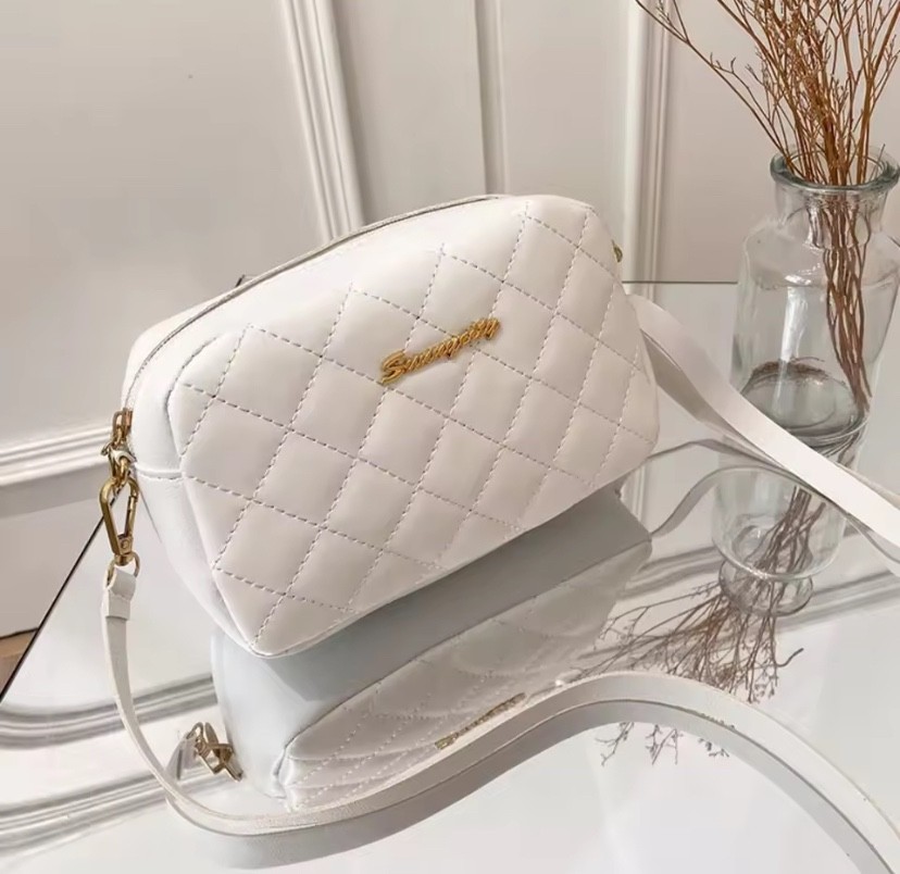2024 Tassel Small Messenger Bag For Women Trend Lingge Embroidery Camera Female