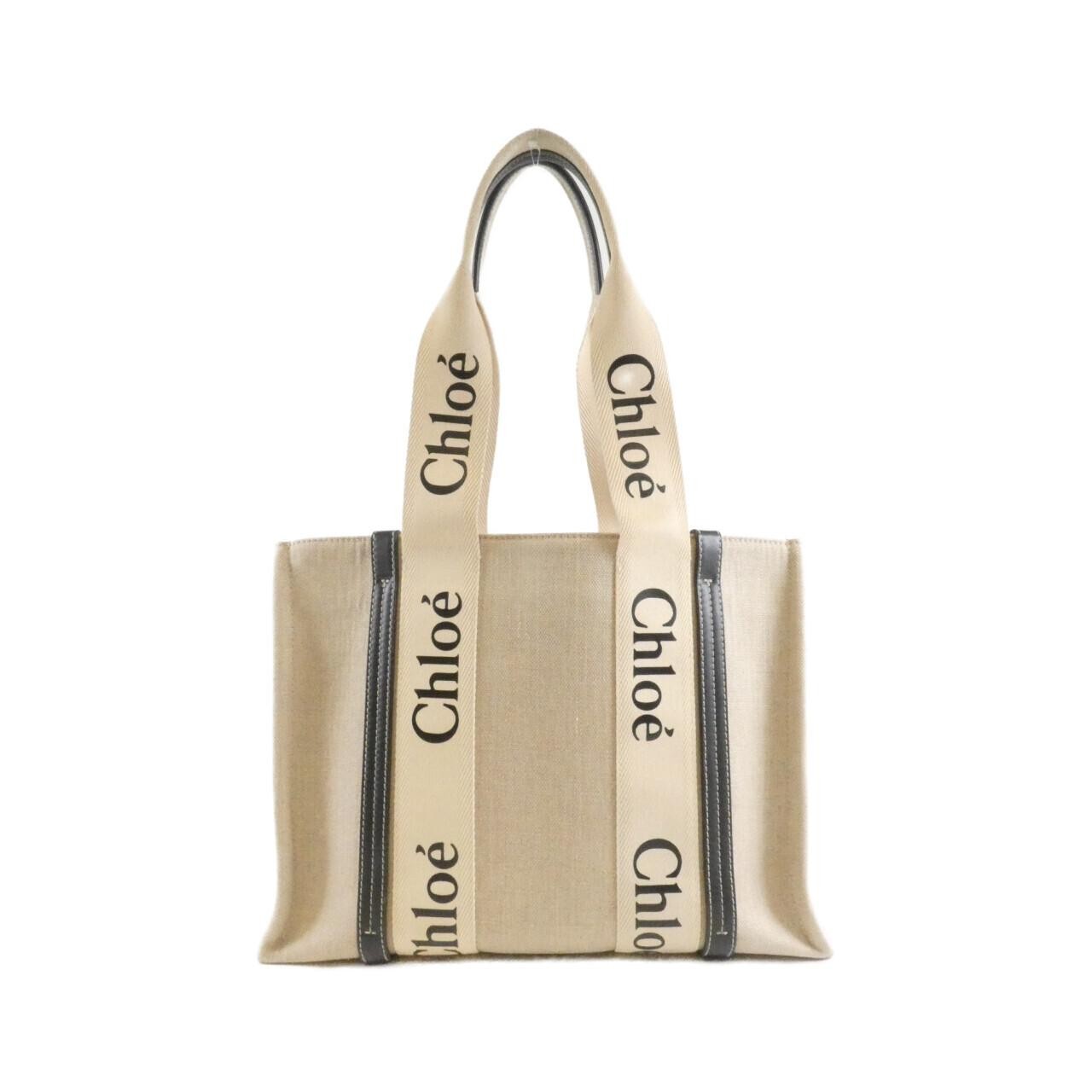 Authentic Chloe Woody Medium Tote CHC22AS383 I26 Bag #270-004-295-5662