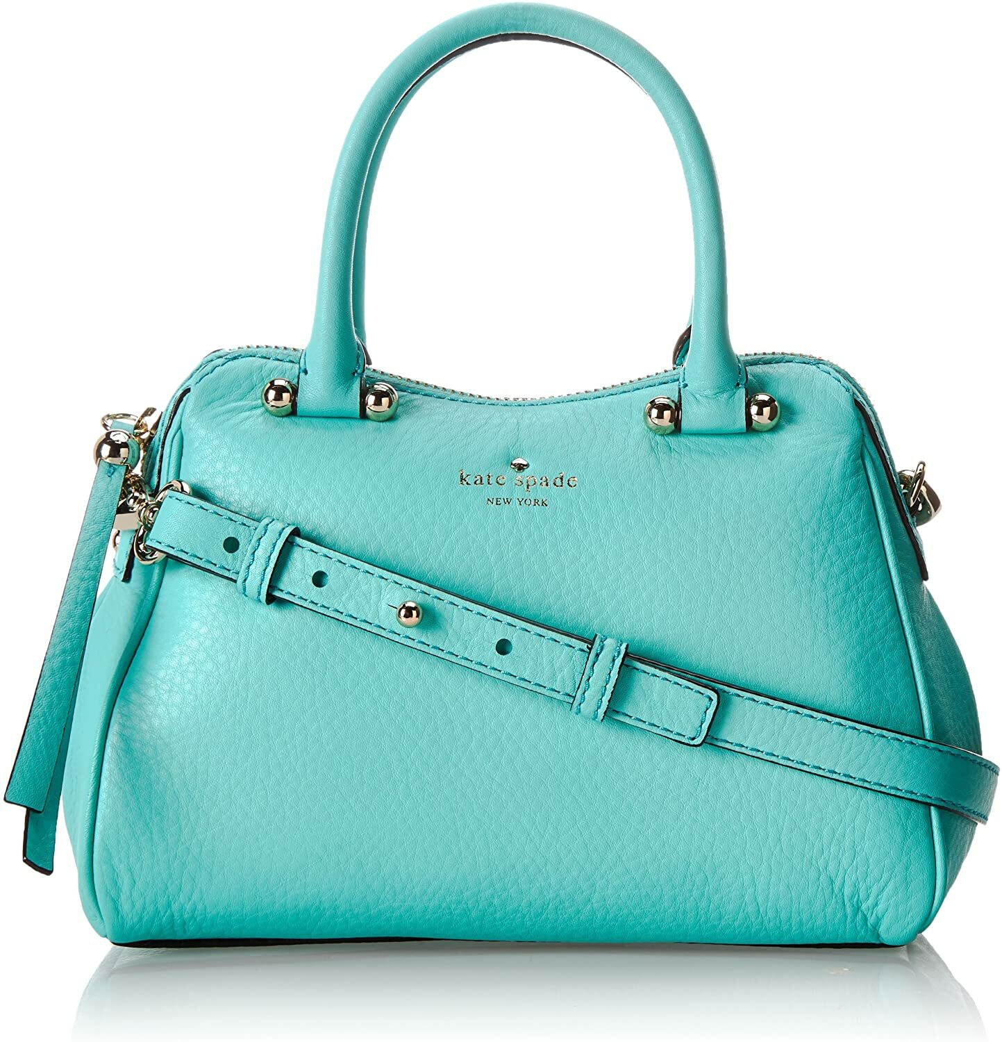 Kate Spade Leather Satchel Charles Street Mini Audrey Bag Freshair Light Green