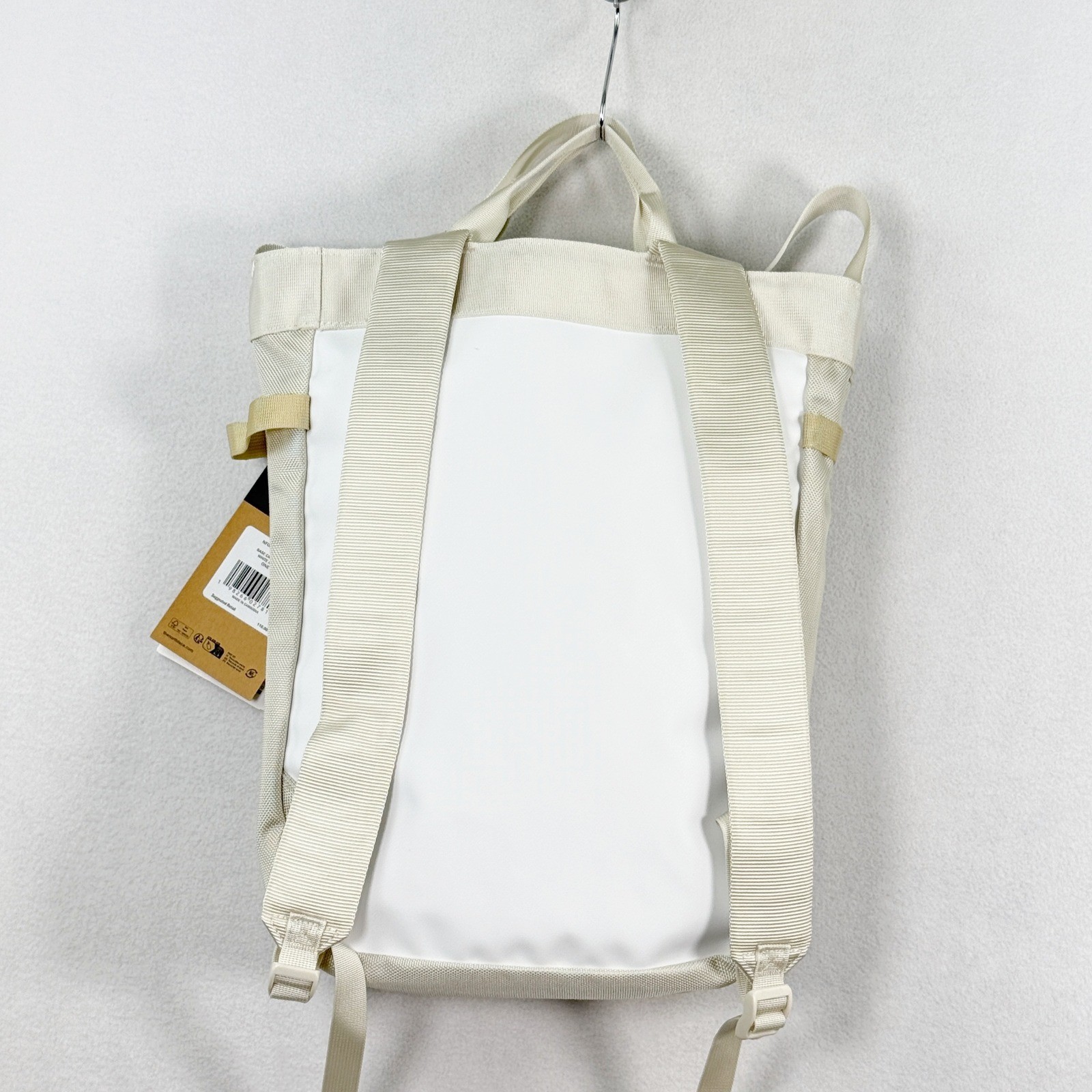 The North Face Base Camp Tote Pack Backpack White Ash/Calac NF0A8BK7N8V – NEW