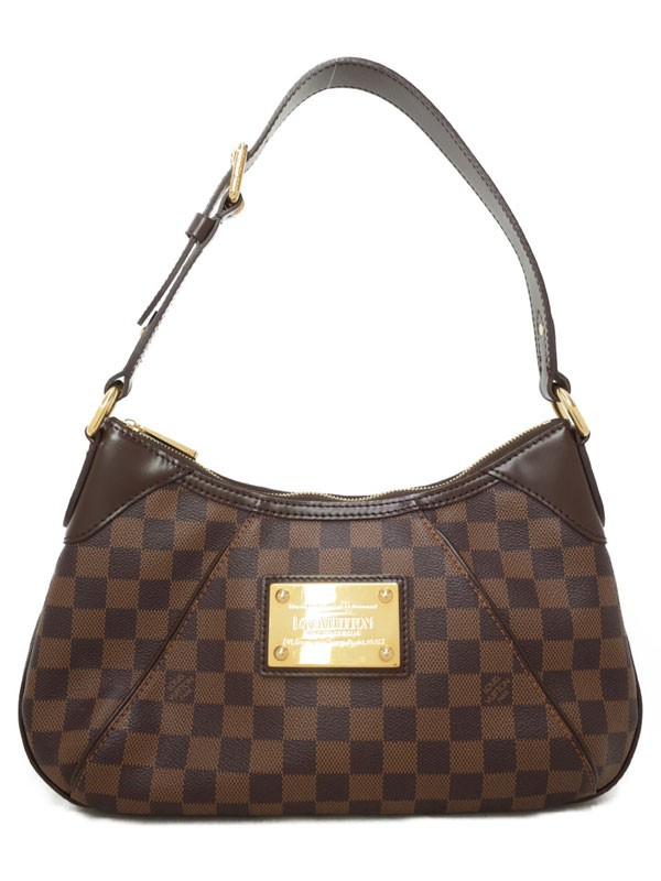 Louis Vuitton Damier Ebene Brown Thames Semi Shoulder Bag