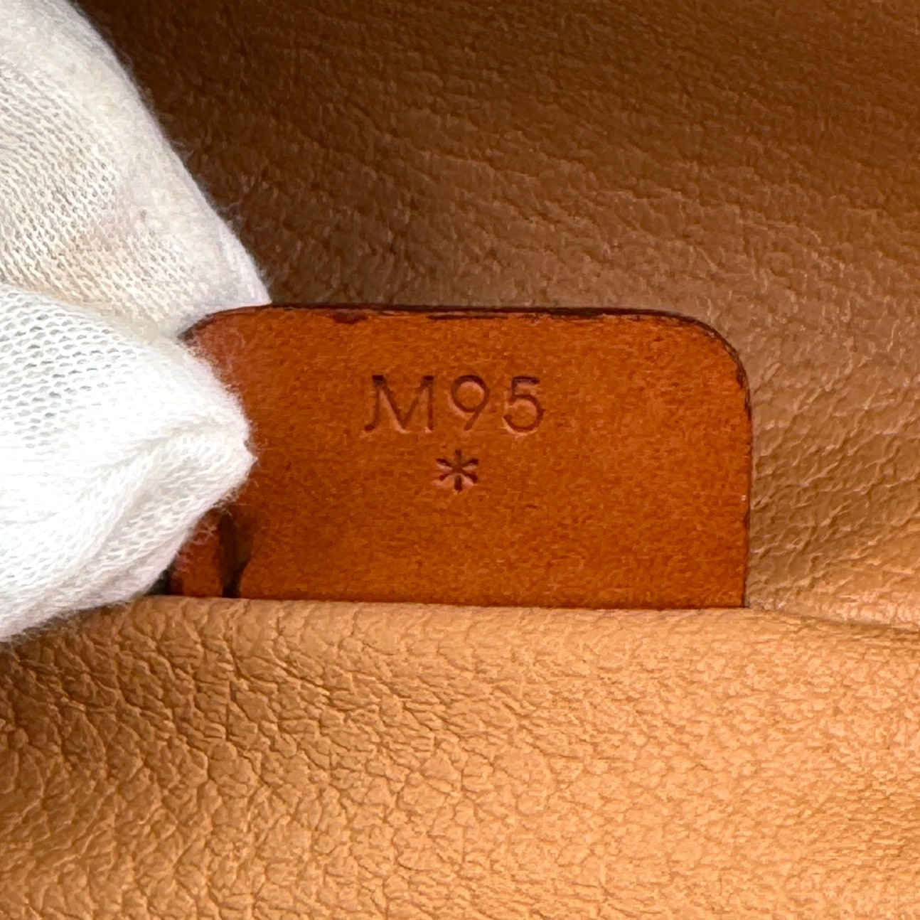 CELINE Macadam Vanity Hand Bag PVC Purse Brown Authentic