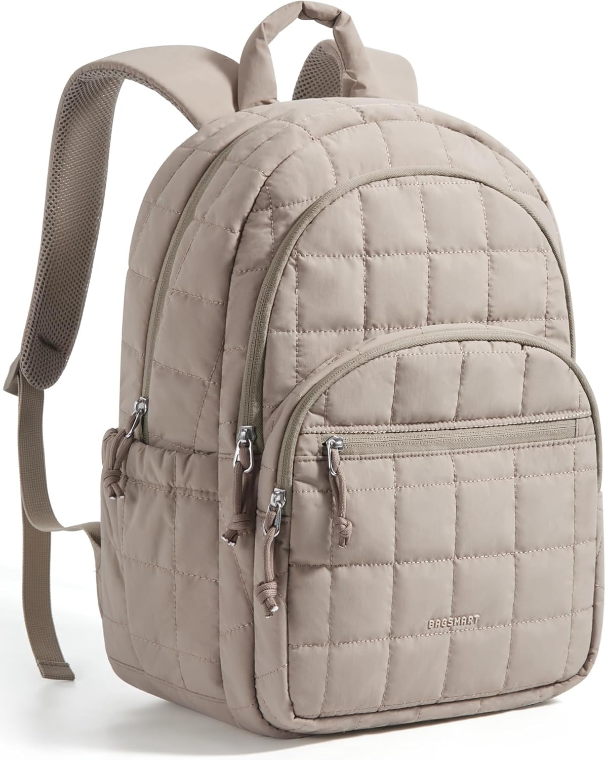 College Laptop Backpack, Travel Backpack for Women, Quilted Casual Daypack, Wate