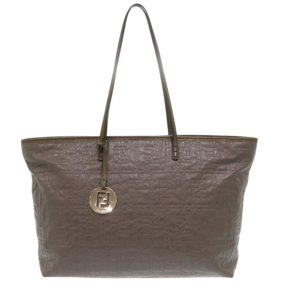 FENDI Bag: 8BH185 Brown W35.5H27D14cm;