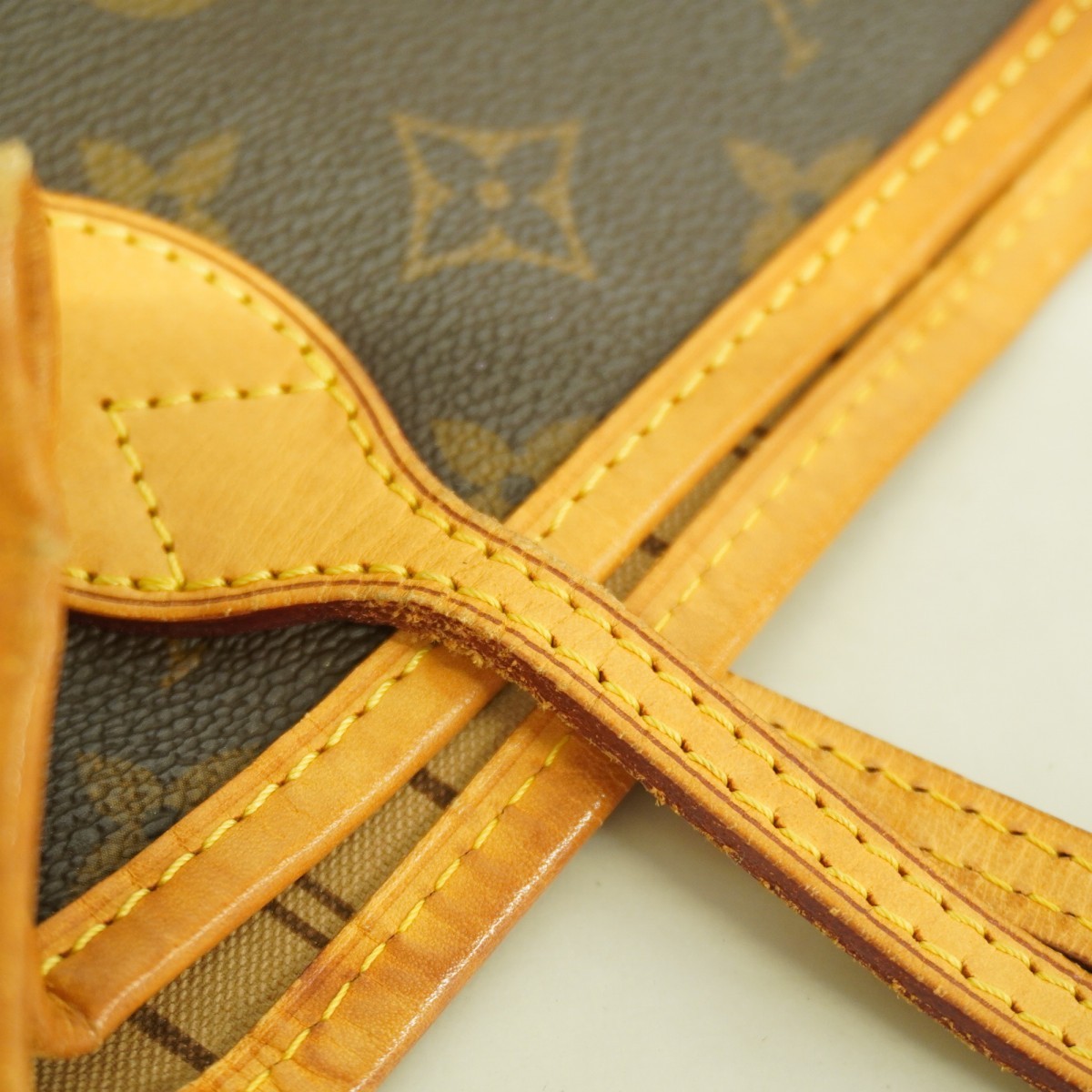 Auth [6ga0422] LOUIS VUITTON Tote Bag Monogram Never full PM M40155 Brown [P…