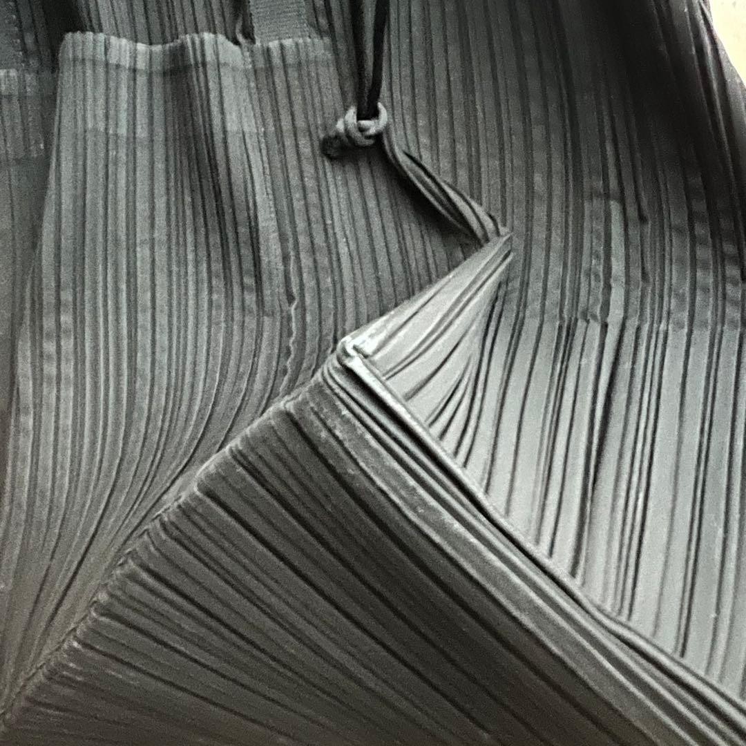 Issey Miyake Pleats Please Black Tote Bag