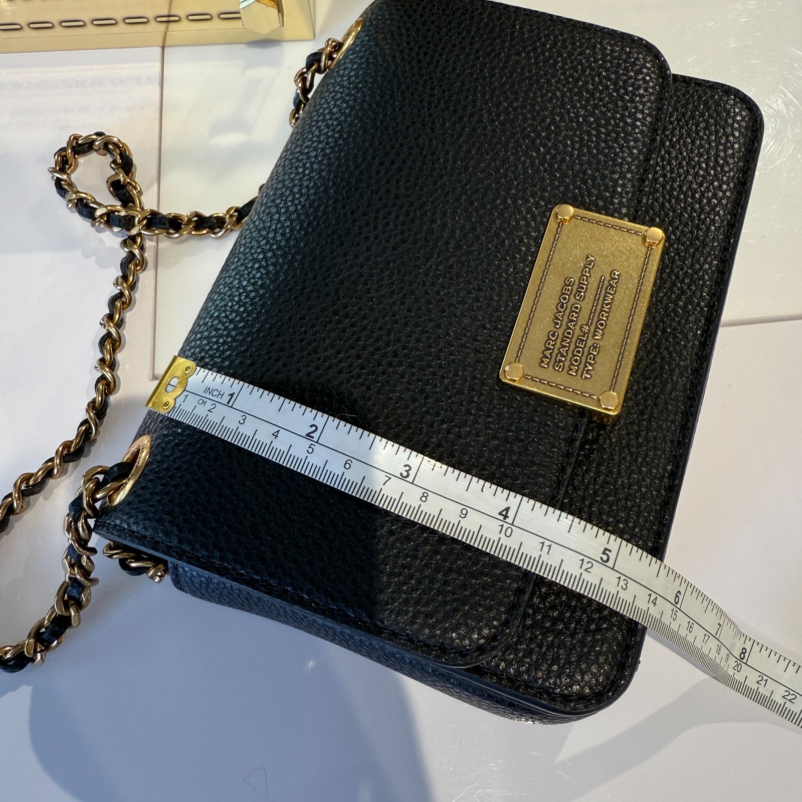 Marc Jacob The Plaza Pebbled Leather Shoulder Bag 4F5HSH014H01 Black, $395