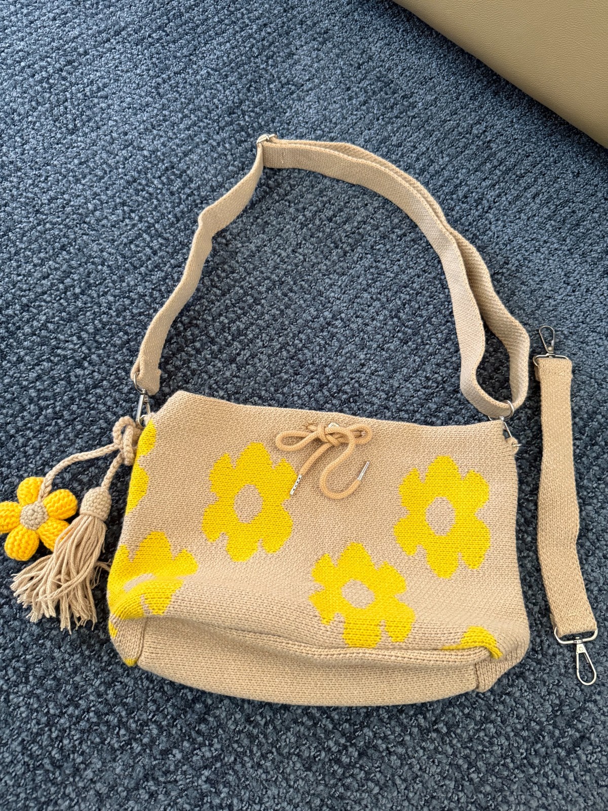 Crochet Flower Tote
