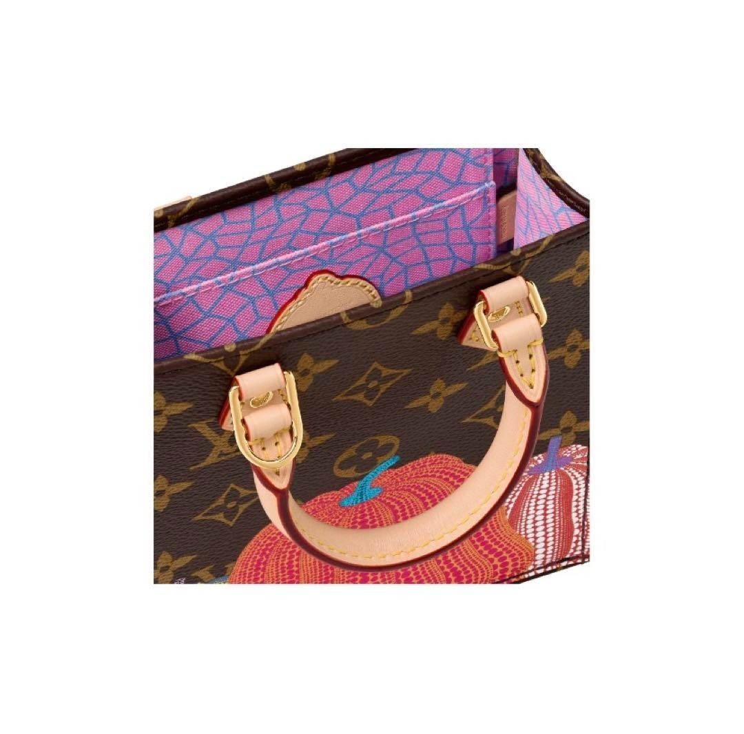 Louis Vuitton YK Yayoi Kusama Pumpkin M82112 Petite Sac collaboration e380