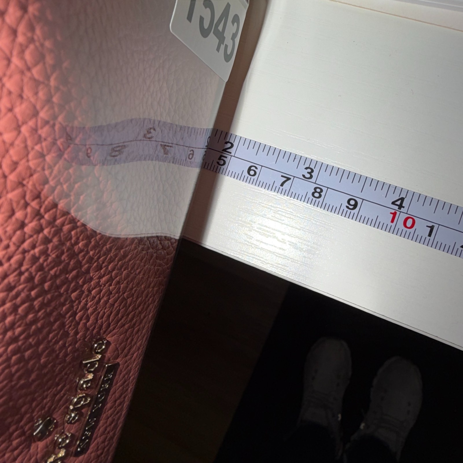 Kate Spade Jackson Street Gabriele Mauve Pink Leather Crossbody Shoulder Bag