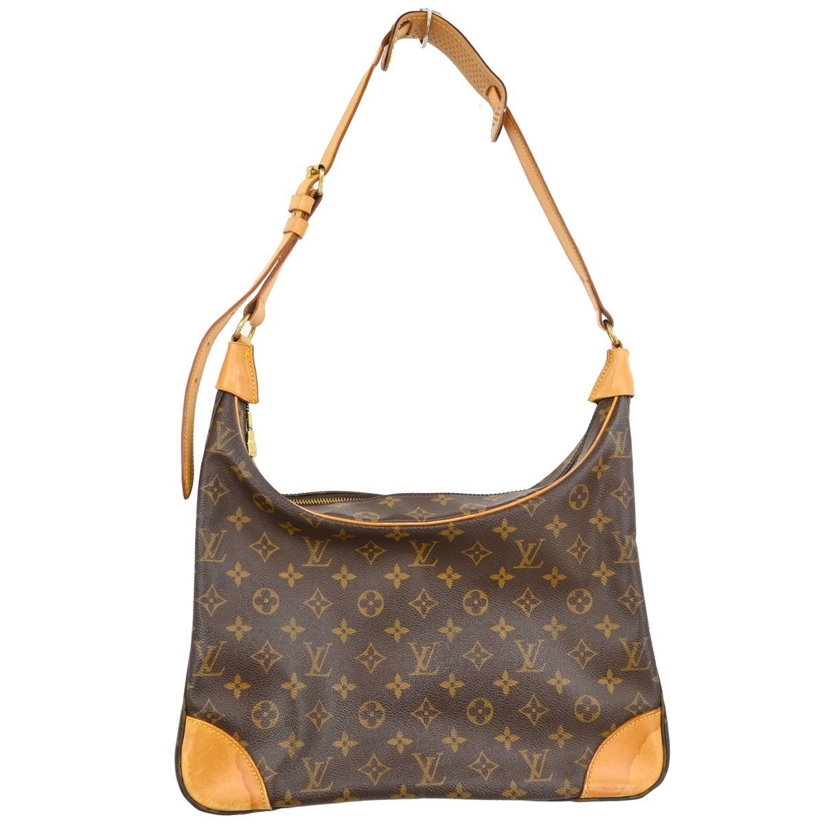 Best04 LOUIS VUITTON MONOGRAM BOULOGNE 35 SHOULDER BAG M51260 AS0997 NQ07841