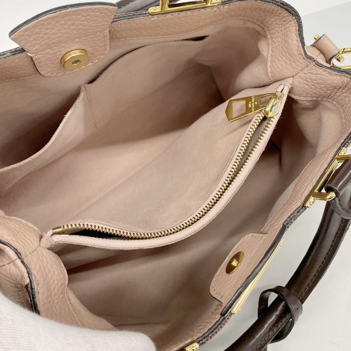 Louis Vuitton Damier Brittany N41674 Ebene Magnolia 2way Bag 933918