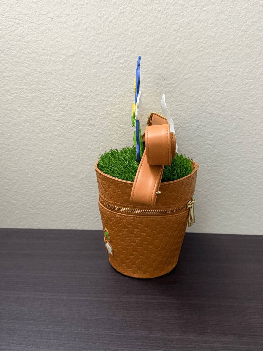 Pikmin Blue Potted Plant Crossbody Bag