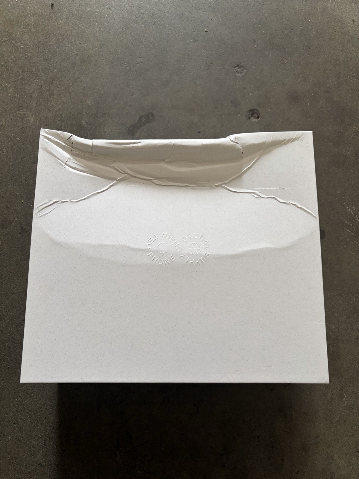 MSCHF GSCT Bag Black – Global Supply Chain Telephone – Damaged Box