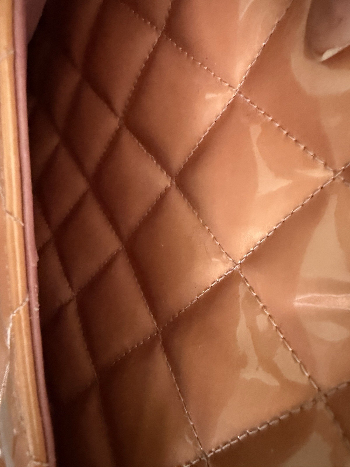 Chanel Medallion Patent Leather Rose Pink Handbag