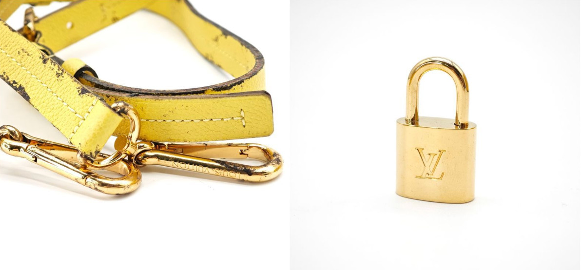 LOUIS VUITTON Speedy 25 Bandoulière M41192 2-Way Handbag Yellow Women’s