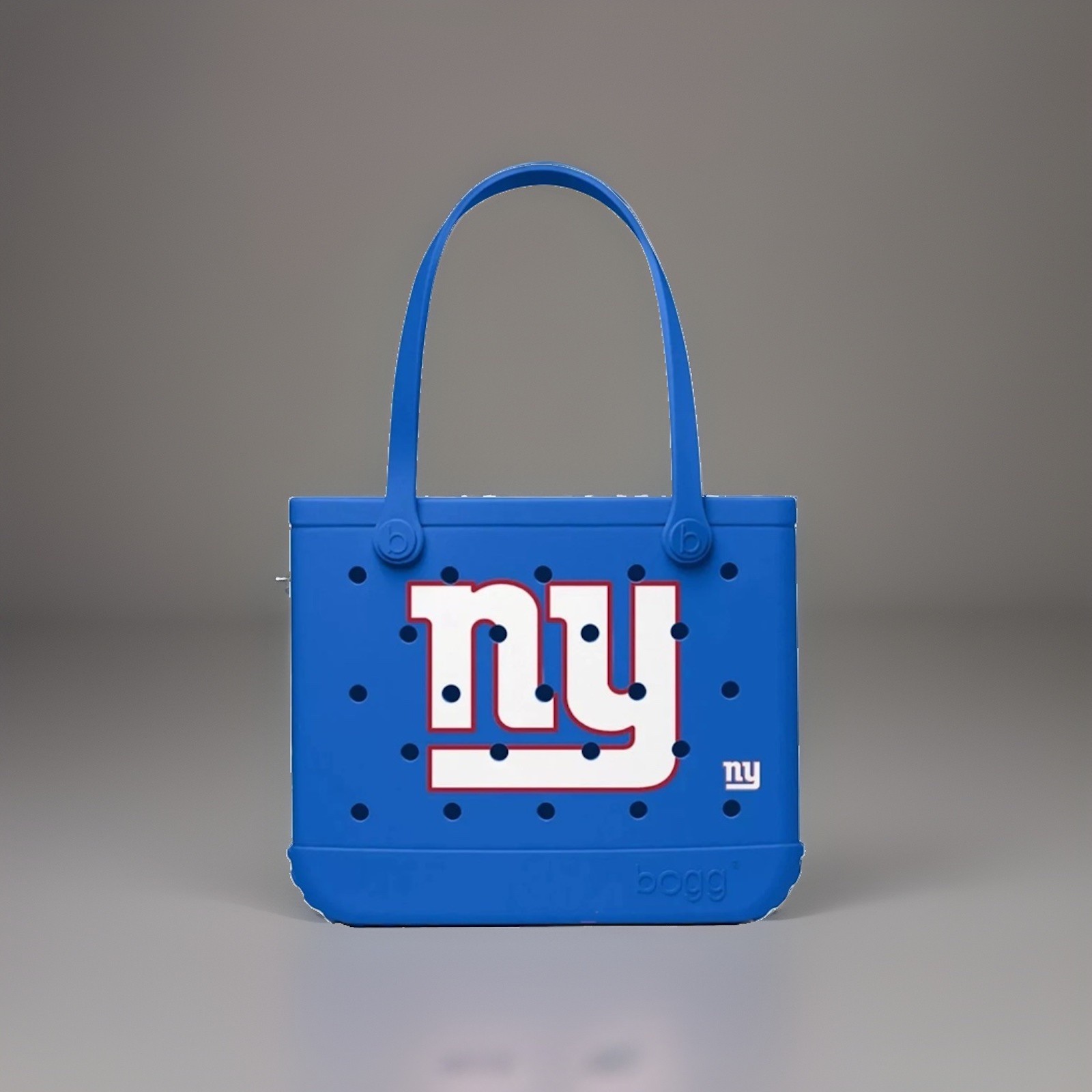 New York NY Giants Bogg Bag Original Baby Bogg Tote Blue w NFL symbol Team