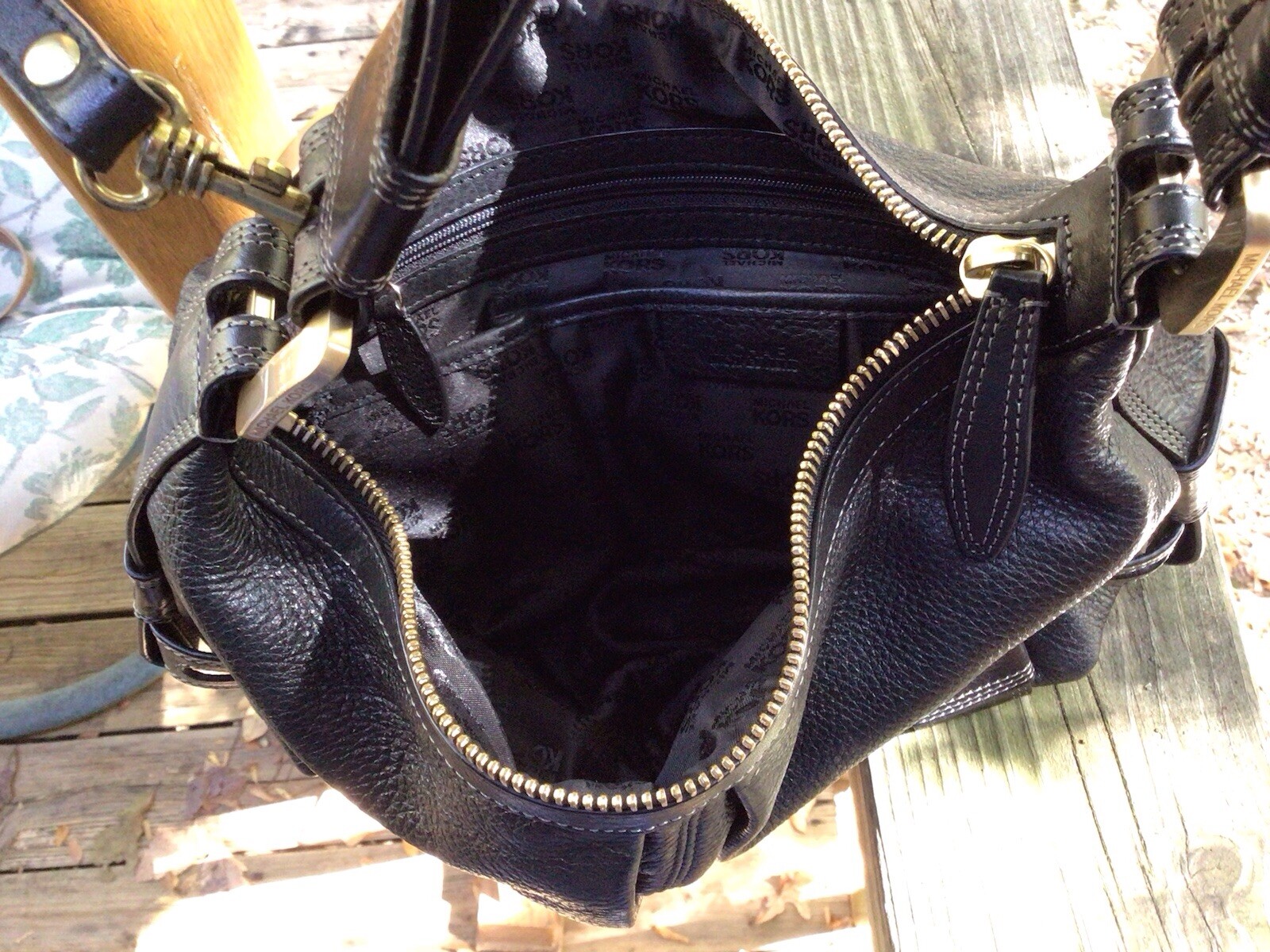 Vintage Michael Kors Harness Grab Bag, Satchel, Excellent Condition With Strap