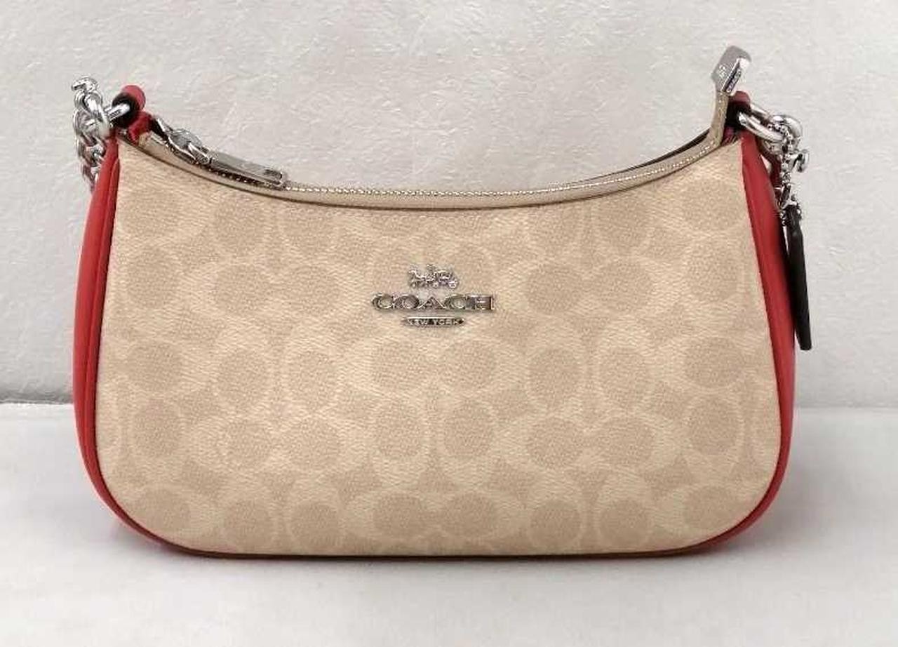 COACH Terry Shoulder Bag Signature Canvas Model CV933 COACH