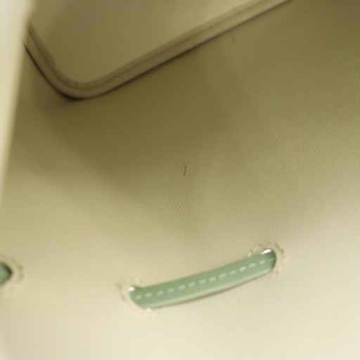 YAHKI Shoulder Bag Mint Green AB Vintage Ladies 87cm Strap 24cm x 31.5cm